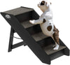 PETMAKER - Escaleras plegables para mascotas (madera, plegable, resistente, colección compacta) - BESTMASCOTA.COM