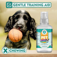 Spray antimordeduras para perros y gatos, de alta calidad, antimasticación, ayuda para el comportamiento y entrenamiento repelente de perros para morder y masticar [8 onzas] - BESTMASCOTA.COM