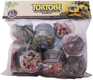 Tortuga de Herp instantánea comidas saludables alimentos Variety Pack - BESTMASCOTA.COM