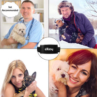 Collar de corteza amigable para perros pequeños, sin pinzas, sin golpes y sin daños, solo sonido y vibración, permanece en control con 7 niveles de intensidad, recargable, la mayoría de los seres humanos sin corte. - BESTMASCOTA.COM