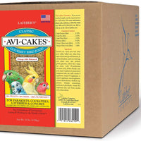 LAFEBER'S Classic Avi-Cakes - Alimento para pájaros para mascotas, fabricado con ingredientes no OMG y de grado humano, para cockatiels Conures Parakeets (Budgies) Lovebirds - BESTMASCOTA.COM