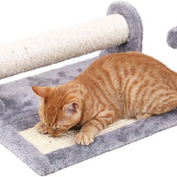 Pawz - Poste y almohadilla para rascar gatos de carretera, con revestimiento de sisal, postes y almohadillas con pelota de juego, ideal para gatitos y gatos - BESTMASCOTA.COM
