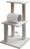 Cat Tree Condo Tower Post for Indoor Cats - Kitty House Furniture Trees and Towers for Climbing and Scratching - BESTMASCOTA.COM