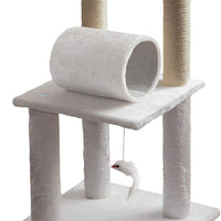 Cat Tree Condo Tower Post for Indoor Cats - Kitty House Furniture Trees and Towers for Climbing and Scratching - BESTMASCOTA.COM