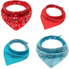 Pawchie Bandanas para perro, pequeñas, 4 unidades, 8 estilos, pañuelos triangulares para mascotas, ajustables con dos broches, juego de pañuelos para perros, cachorros y gatos - BESTMASCOTA.COM