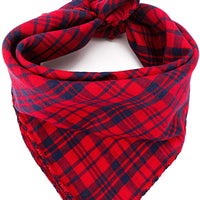 Segarty Bandana para perro, bufandas para cachorros pequeños, medianos, grandes, a cuadros, reversibles, para mascotas, bandanas, accesorios, juego de pañuelos triangulares - BESTMASCOTA.COM