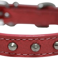 Collar de gato de liberación de seguridad de cuero genuino | acero inoxidable y hebilla ajustable | collar de gatito duradero | liberación elástica | disponible en varios colores y tamaños | Angel Pet Suministros - BESTMASCOTA.COM