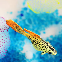 gootrades - Juego de 3 piezas de peces artificiales efecto brillante para acuario decoración flotante - BESTMASCOTA.COM