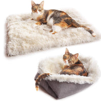 Alfombra/cama peluda para mascotas 4Claws (convertible) - BESTMASCOTA.COM