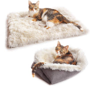 Alfombra/cama peluda para mascotas 4Claws (convertible) - BESTMASCOTA.COM