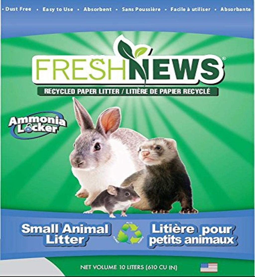 Fresh News Papelera pequeña para animales, 10.000 centímetros cúbicos - BESTMASCOTA.COM