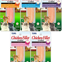 INABA Ciao Filetes a la parrilla en caldo de gatos - BESTMASCOTA.COM