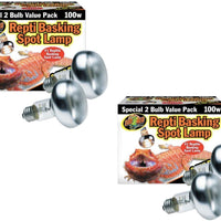 Zoo - Bombilla repelente para balancín (100 W, 4 bombillas en total, 2 unidades con 2 bombillas por paquete) - BESTMASCOTA.COM