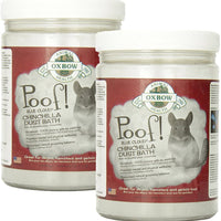 Oxbow. de Poof Chinchilla polvo, 2 - unidades - BESTMASCOTA.COM