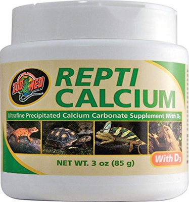 Zoo Med Repti con D3 Reptile Suplemento de calcio - BESTMASCOTA.COM