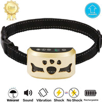 TOTIE Dog Bark Collar -7 Adjustable Sensitivity and Intensity Levels-Dual Anti-Barking Modes Rechargeable/Rainproof/Reflective -No Barking Control Dog Shock Collar for Small Medium Large Dogs - BESTMASCOTA.COM