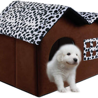 SKL - Cama doble para mascotas, color negro - BESTMASCOTA.COM