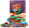 Juguete de 12 piezas 3.5" Catnip gato juguetes peces suave brillante juguete gatito Juego interactivo varios colores - BESTMASCOTA.COM