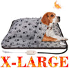 wangstar - Almohadilla de calor para mascotas, perros, gatos, en interiores, de seguridad, eléctrica, alfombrilla de calor para perro, impermeable, de acero a prueba de masticaciones - BESTMASCOTA.COM