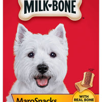 Milk-Bone MaroSnacks golosinas para perros con médula de hueso real y calcio, (6) 15 oz. Cajas para perros de todos los tamaños. - BESTMASCOTA.COM