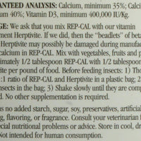 rep-cal srp00210 phosphorous-free Calcio ultrafino polvo reptil/Amphibian Suplemento con Vitamina D3, 7 lb - BESTMASCOTA.COM