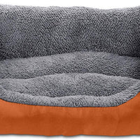 Cama para perro AsFrost Super suave sofá para mascotas, cama para gatos, tumbona antideslizante inferior para mascotas, auto calentamiento y cama transpirable para mascotas - BESTMASCOTA.COM