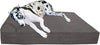 Big Barker 7" Pillow Top Orthopedic Dog Bed for Large and Extra Large Breed Dogs (Headrest Edition) - BESTMASCOTA.COM