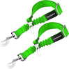 URPOWER Cinturón de seguridad para perro, 2 unidades, cinturón de seguridad ajustable para mascotas, cinturón de seguridad para vehículos, nailon, resistente, elástico y duradero, cinturón de asiento de coche para perros, gatos y mascotas - BESTMASCOTA.COM