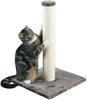 Poste rascador para mascotas Trixie productos Parla, Platino/Gris - BESTMASCOTA.COM