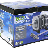 Bomba ecológica de aire EcoPlus una salida, Plateado - BESTMASCOTA.COM
