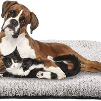 Invenho - Cama para perro, cómoda, suave, antideslizante, lavable, para perros y gatos grandes, medianos y pequeños, color azul - BESTMASCOTA.COM