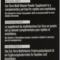 EXO TERRA Multi vitamina polvo Reptiles/anfibios Suplemento, 1.1-ounce - BESTMASCOTA.COM