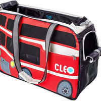 Cleo by teafco petobus aprobado por la aerolínea (18.25", tamaño mediano) Pet Carrier – carmín rojo/gris - BESTMASCOTA.COM
