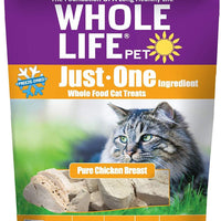 Whole Life Pet Single Ingredient USA Freeze Dried Chicken Treats for Cats - BESTMASCOTA.COM