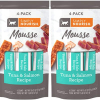 Simply Nourish Mousse Cat Treat Atún y Salmón – 2 unidades - BESTMASCOTA.COM