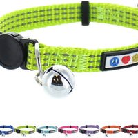 Pawtitas - Collar reflectante para gato con hebilla de seguridad extraíble - BESTMASCOTA.COM