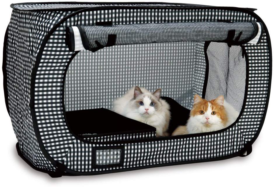 necoichi portátil Gato Jaula y Litter Box Set - BESTMASCOTA.COM