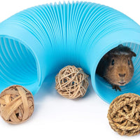 Niteangel Fun Tunnel - Juego de 3 pelotas para cobayas, chinchillas, ratas y conejos enanos - BESTMASCOTA.COM