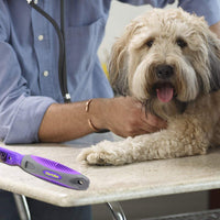 Removedor de marañas, por Hertzko. Apto para perros y gatos. Herramienta ideal para remover enredos, marañas, nudos o cabello muerto. - BESTMASCOTA.COM
