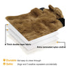 Juguete para perro de Nocciola, sin relleno, juguete para perro de felpa chirriante, duradero, sin relleno, juguete para masticar para perros medianos y grandes, paquete de 5 - BESTMASCOTA.COM