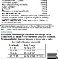 eniva Salud Animal Hip & Joint support Pet líquido concentrado (32 oz) - BESTMASCOTA.COM