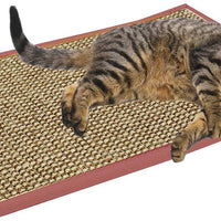 Treasborn - Rascador para gatos de sisal grueso y duradero, antiarañazos, no se ensucia, protector de muebles natural para garras - BESTMASCOTA.COM