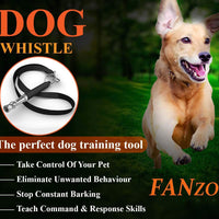 FANZO silbato ultrasónico para perro, silbatos de entrenamiento para perros con frecuencias ajustables, dispositivos de control de corteza para perros (2 unidades), Paquete de 2, Azul - BESTMASCOTA.COM