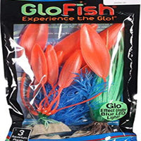 Planta fluorescente GloFish Multipack de 3 unidades, contiene hierba de sauce y plantas de acuario Berterol (29282) - BESTMASCOTA.COM