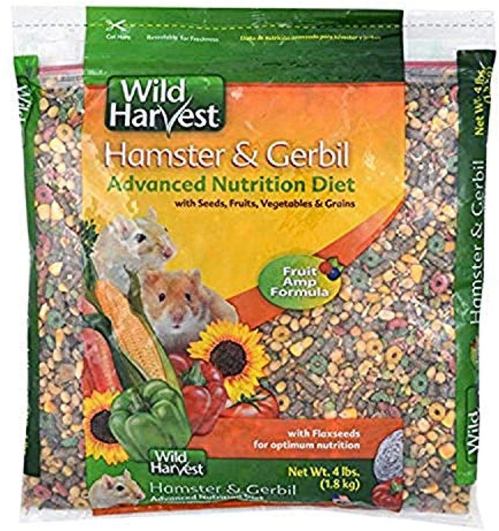 Wild Harvest Hámster y Gerbil dieta nutricional avanzada, 4.0 lbs - BESTMASCOTA.COM