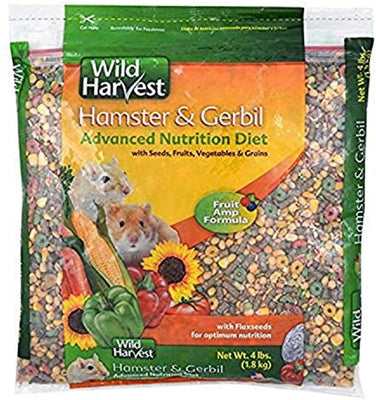 Wild Harvest Hámster y Gerbil dieta nutricional avanzada, 4.0 lbs - BESTMASCOTA.COM