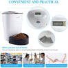 ROMEKER Comedero automático para gatos, 4 L, alimentador inteligente para mascotas, dispensador automático de comida para perros, gatos, alimentador de comida para perros grande, 6 comidas, temporizador programable, batería de control de porciones, alimen - BESTMASCOTA.COM