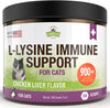 Strawfield – Limina para mascotas para gatos – el mejor suplemento de polvo L-lisine para todo el sistema de inmunización natural – Ayuda a mantener la salud respiratoria y de los ojos – 900 mg por servir – 8oz – Fabricado en los Estados Unidos - BESTMASCOTA.COM