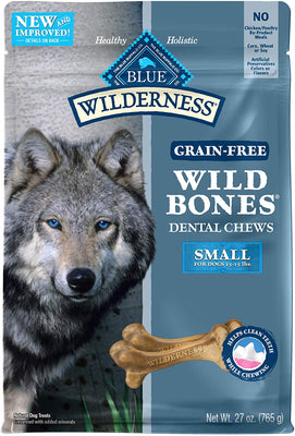 Buffalo la Wilderness grano última intervensión wild Bones La Chews Dental la todos los tamaños ★ ★ ★ ★ Azul EE. UU. - BESTMASCOTA.COM