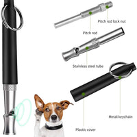 Silbato para perro SmartPet | Silbato profesional para detener ladridos | Herramienta de entrenamiento ultrasónico ajustable | Control de corteza silencioso para perros | Audible para humanos | Cordón de alta calidad e instrucciones de entrenamiento - BESTMASCOTA.COM